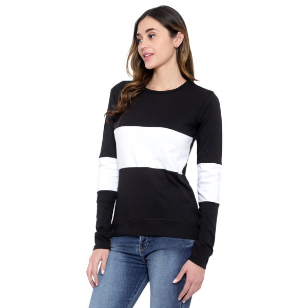 black plain t-shirt (sweatshirt)