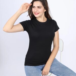 Women's solid t-shirt home page